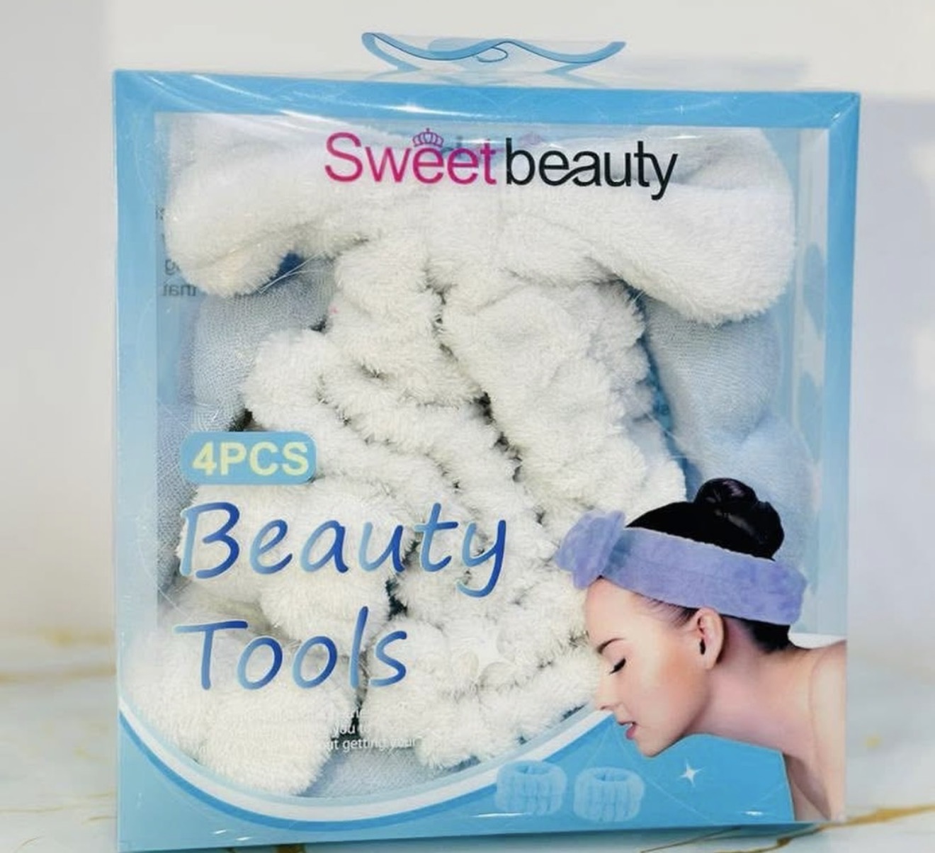 Sweetbeauty 4-Piece Beauty Tool Set