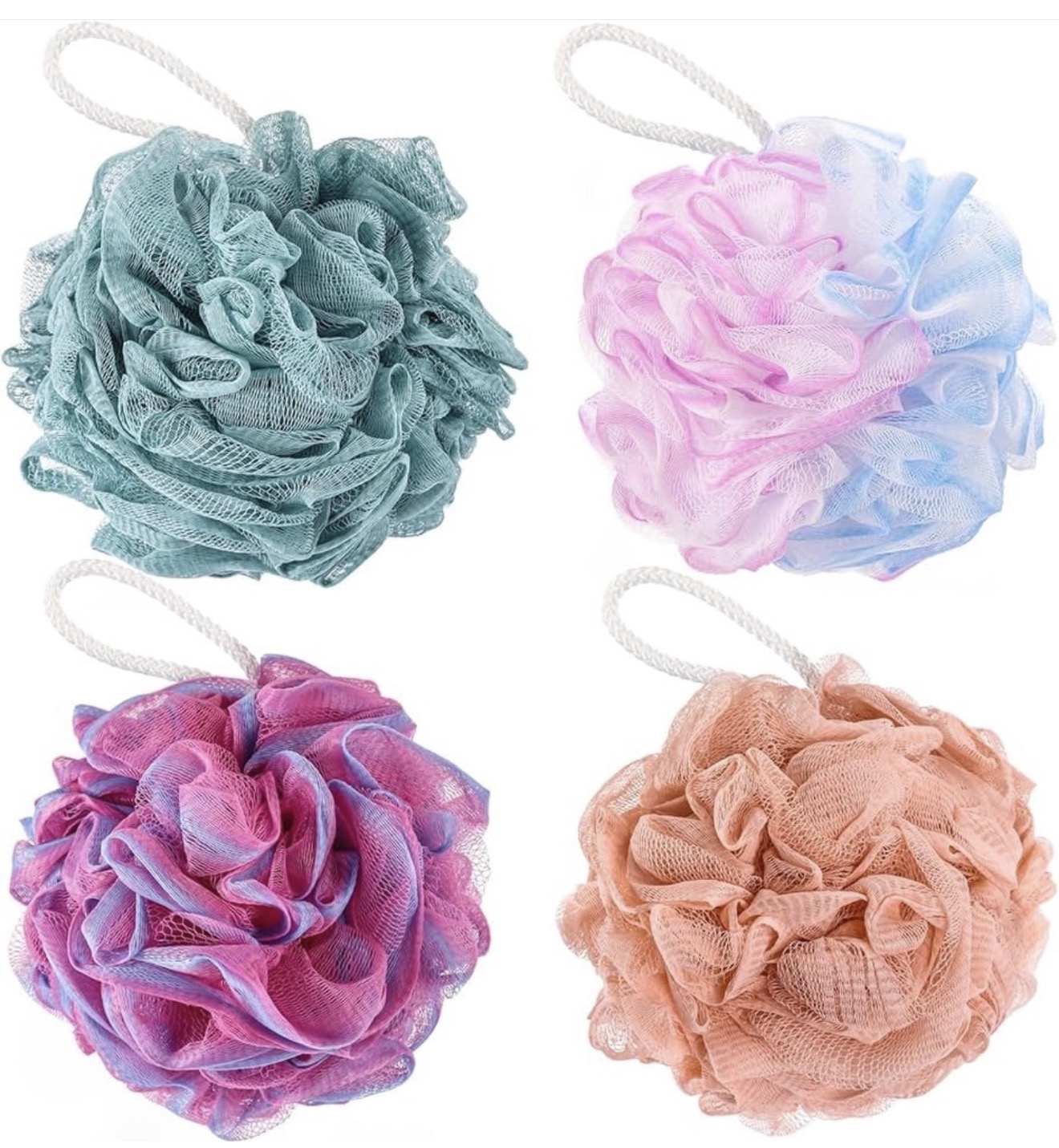 Sweet Beauty Mesh Bath Sponge