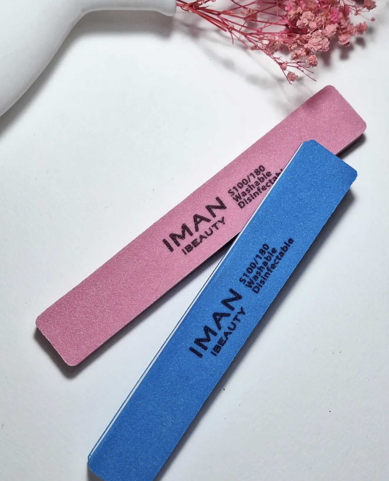 IMAN IBEAUTY Nail Files 100/180 Grit
