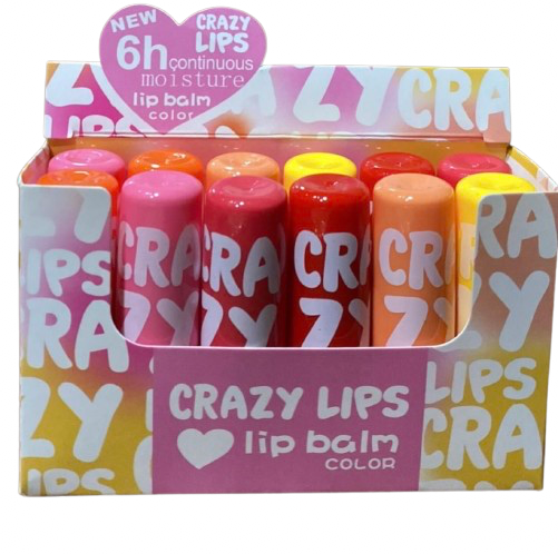 Seti “Crazy Lips Color Lip Balm”