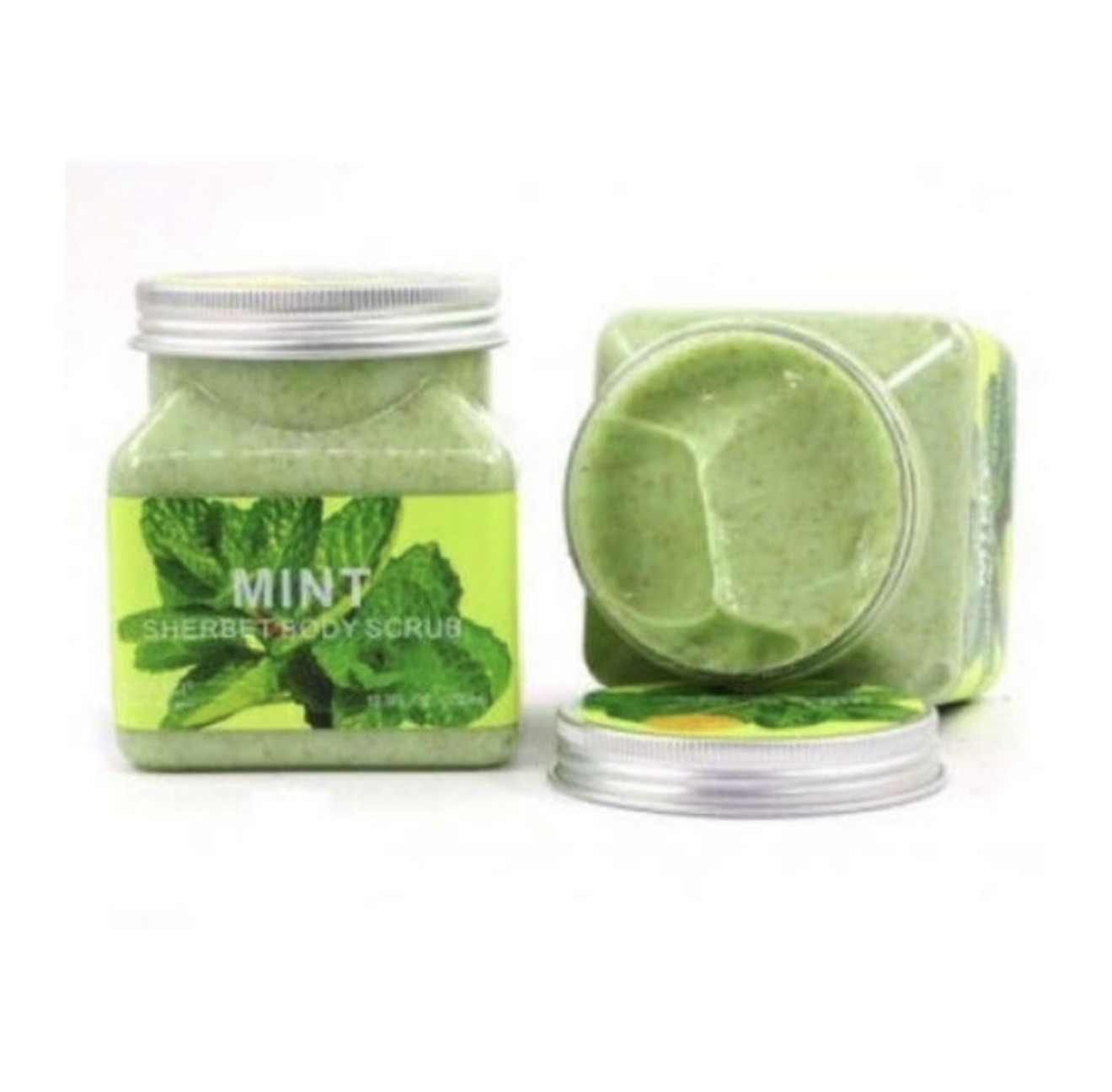 Huda Beauty Mint Sherbet Body Scrub