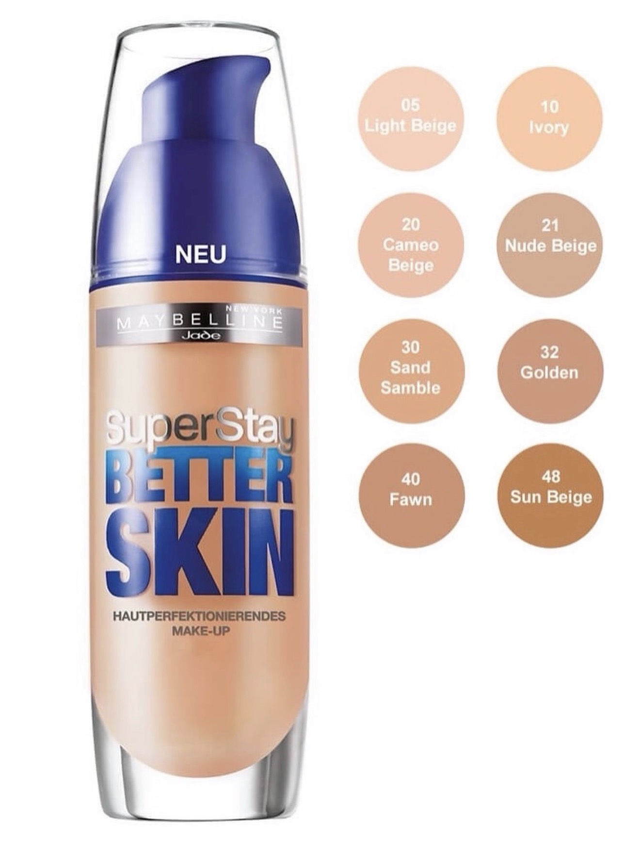 Maybelline New York SuperStay Better Skin Foundation