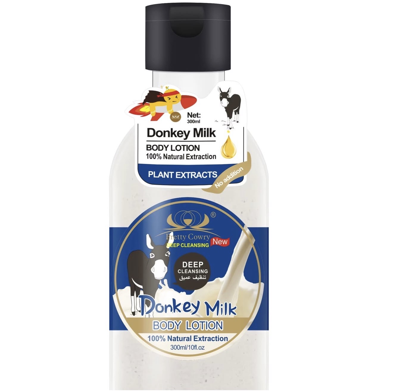 Pretty Cowry Donkey Milk Body Lotion