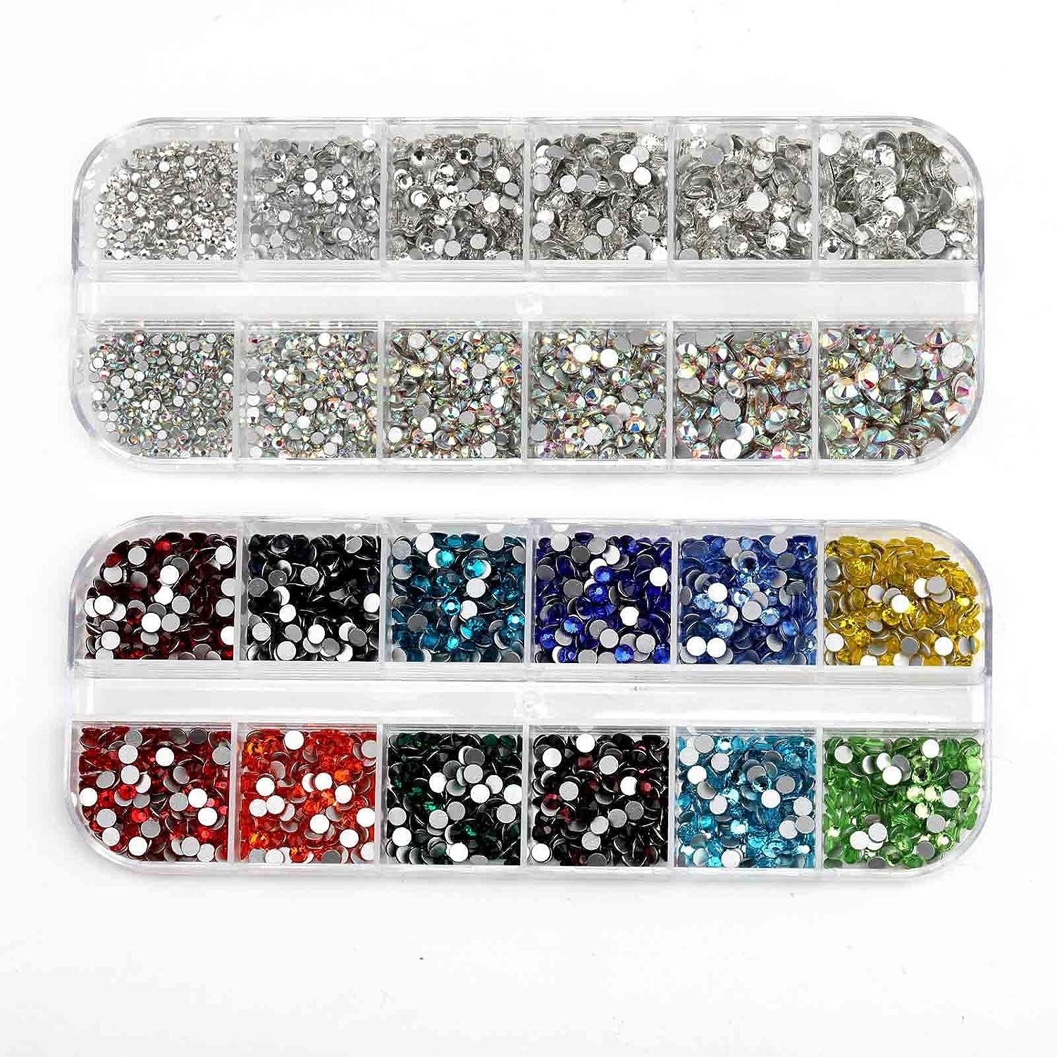 Nail Art Rhinestones & Glitter Crystals