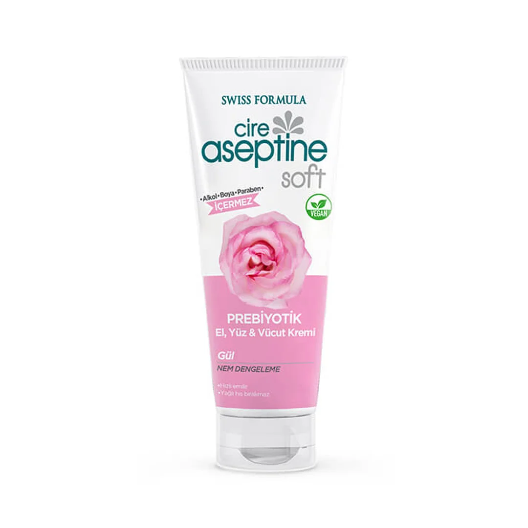 Cire Aseptine Soft Rose Extract Moisture Balance & Nourishing Prebiotic Cream