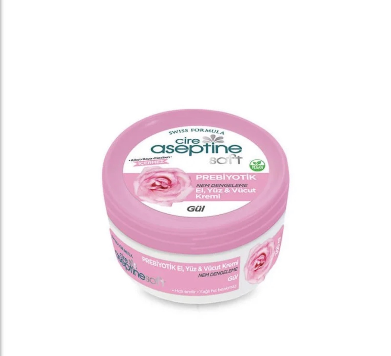 Cire Aseptine Soft Rose Extract Moisture Balance & Nourishing Prebiotic Cream — foto 2
