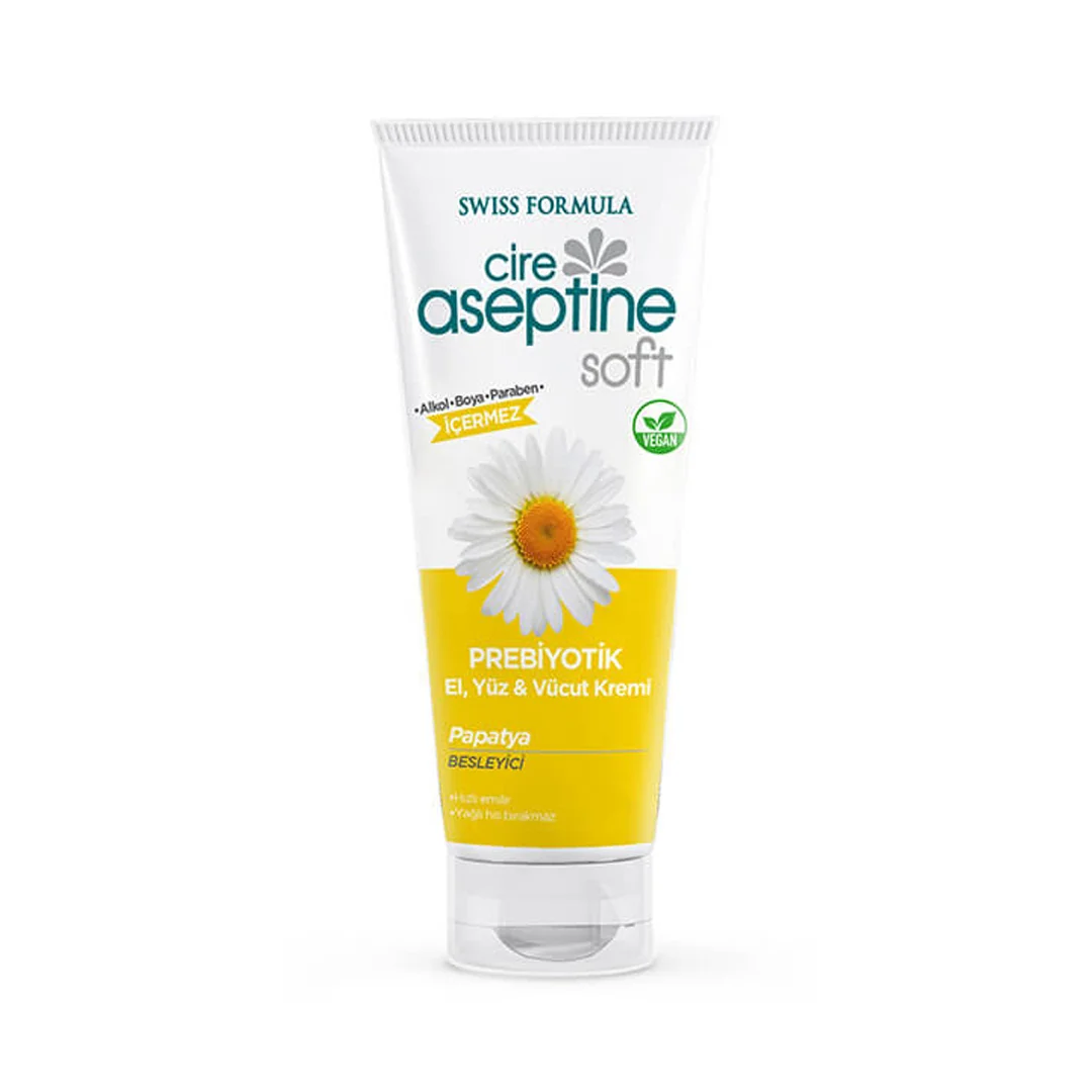 Cire Aseptine Soft Chamomile Extract Nourishing Prebiotic Cream — foto 2