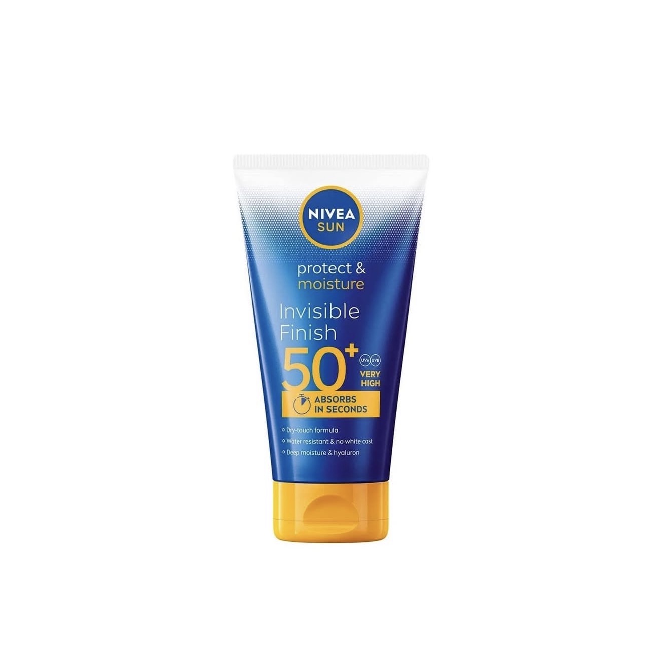 NIVEA Sun Protect & Moisture Invisible Finish Sun Cream Lotion SPF 50+
