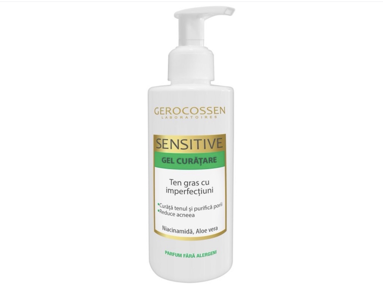 Gerocossen Gel de Curățare për Ten të Yndyrshëm me Imperfeksione