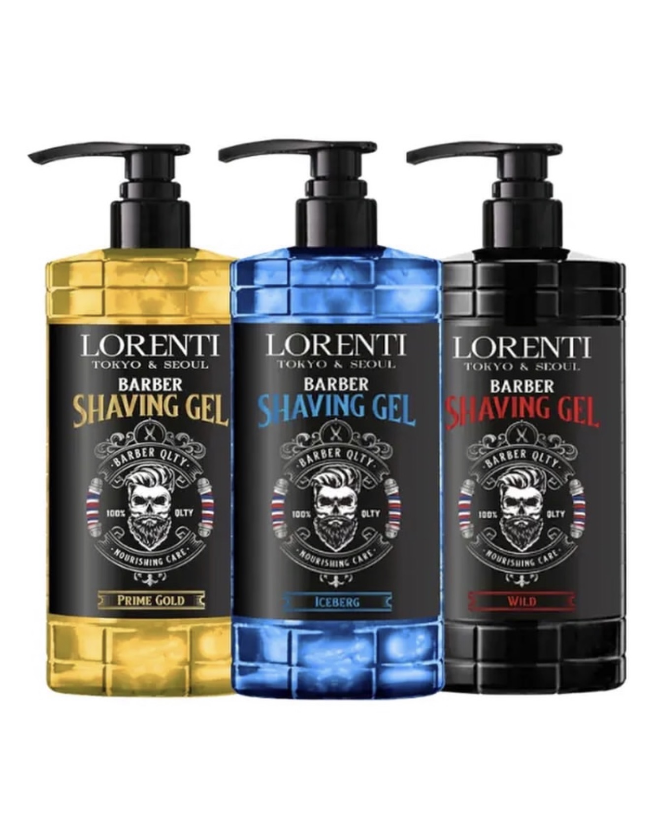 Lorenti Professional Barber Shaving Gel – 1000 ml