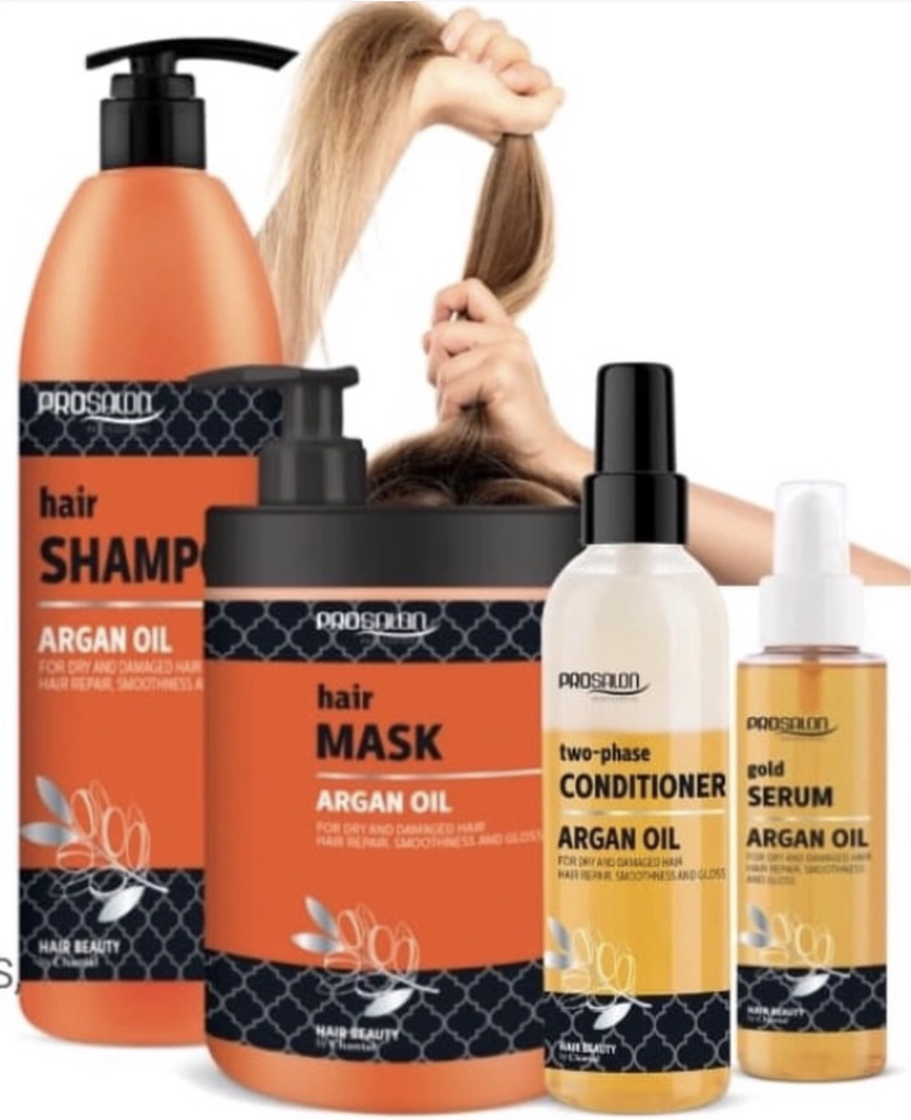 Prosalon Argan Oil Hair Care Line – by Chantal