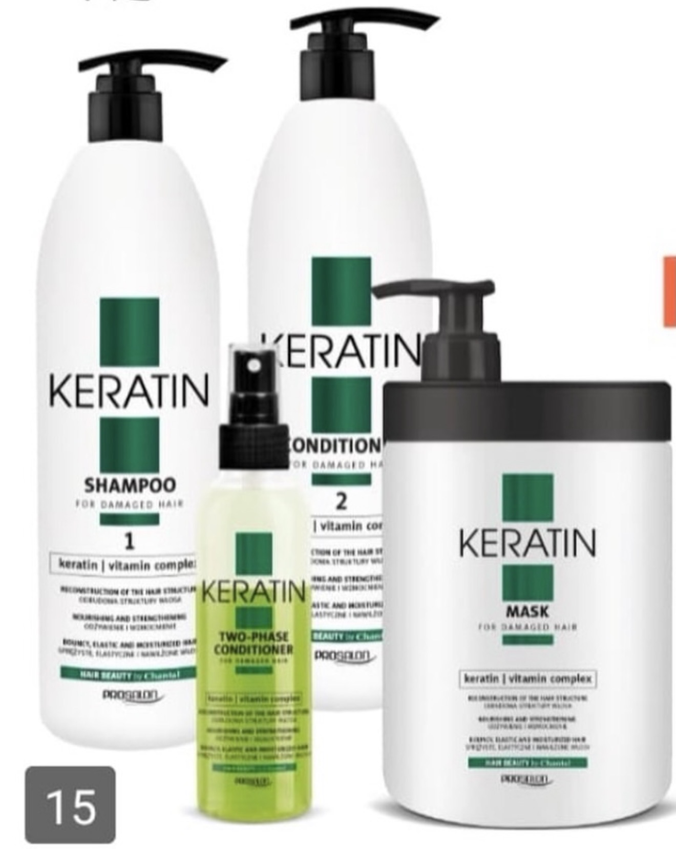 Prosalon Keratin Hair Care Set