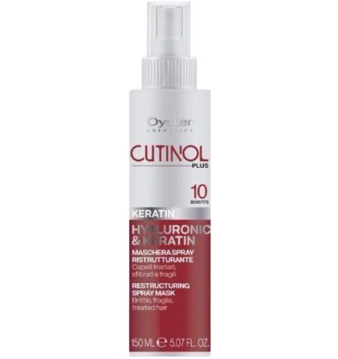 Oyster Cosmetics Cutinol Plus Keratin All-in-One Restructuring Spray Mask
