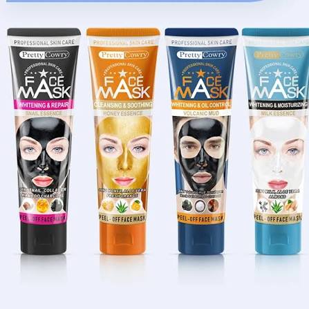 Pretty Cowry Peel-Off Face Masks