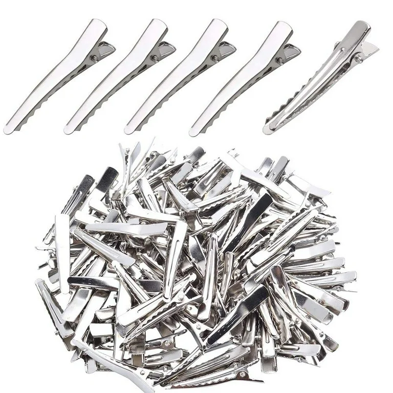 Box of Metal Duckbill / Alligator Hair Clips