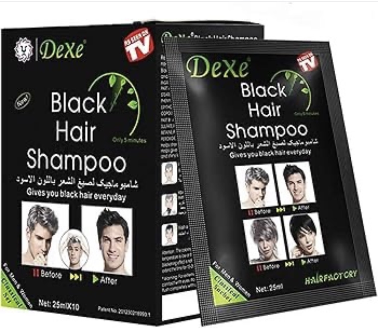 Dexe Black Hair Shampoo – Shampoo Ngjyrues për Flokë
