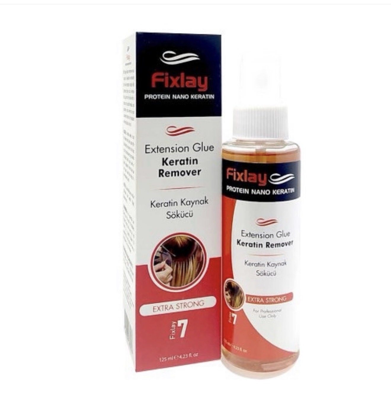 Fixlay Protein Nano Keratin Extension Glue dhe Keratin Remover
