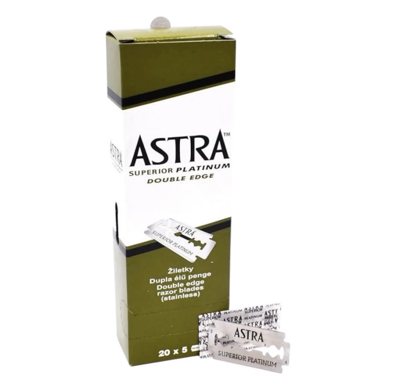 Astra Superior Platinum Double Edge Razor Blades!