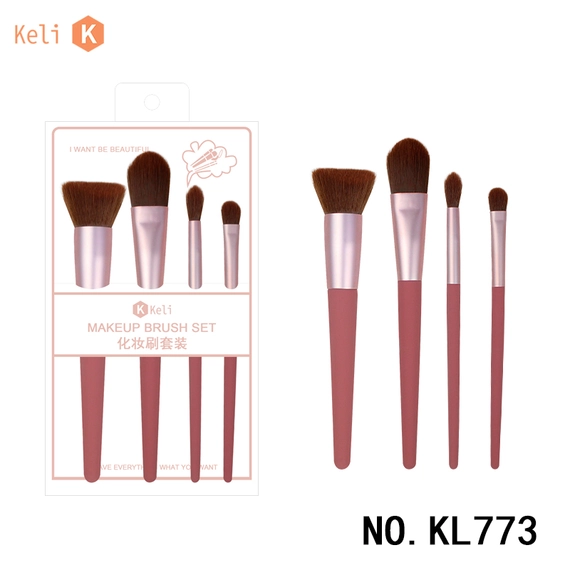 Keli Beauty 4pcs High Quality Fluffy Soft Makeup Brush