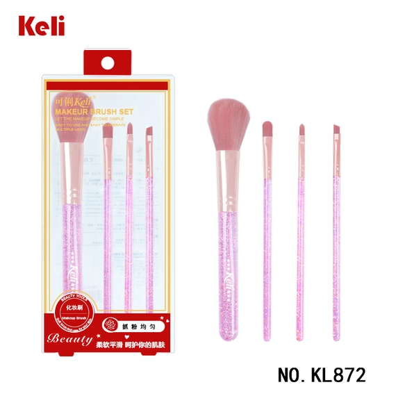 Keli Beauty  Makeup Brush Pink Beauty Tools Face Powder Detail Brush
