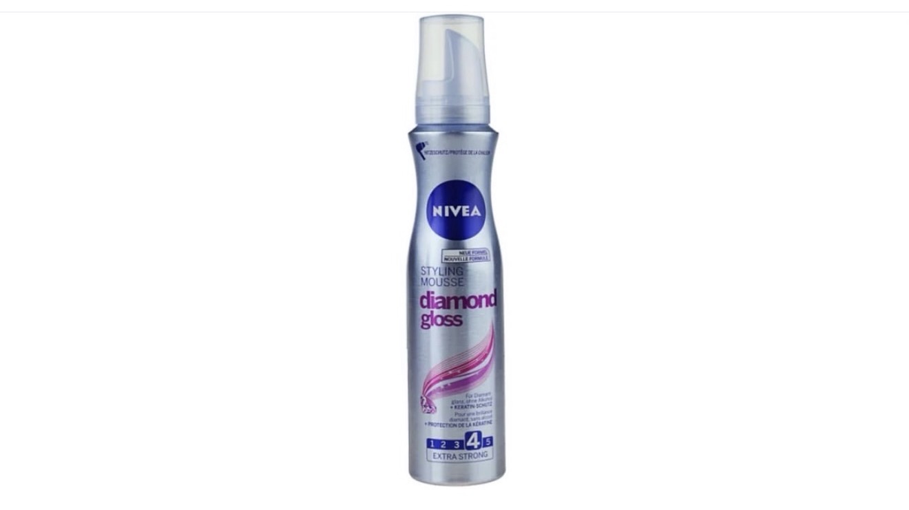 NIVEA Diamond Gloss Care Styling Mousse
