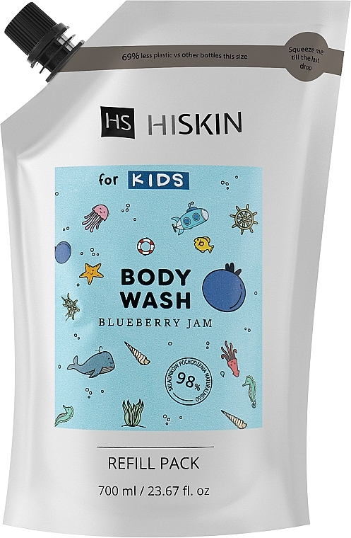 HiSkin Kids – Body Wash Refill Packs — foto 2