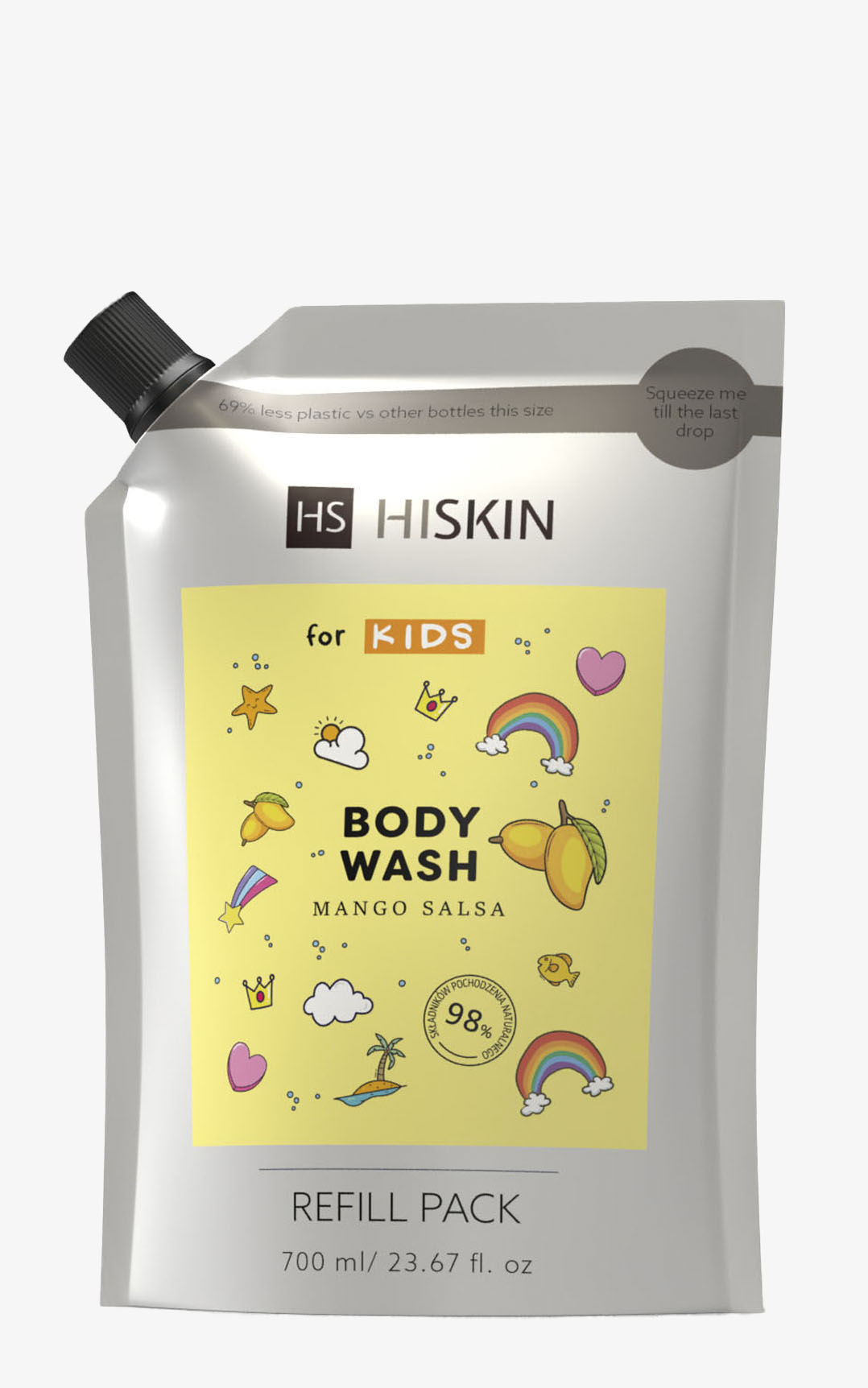 HiSkin Kids – Body Wash Refill Packs — foto 3