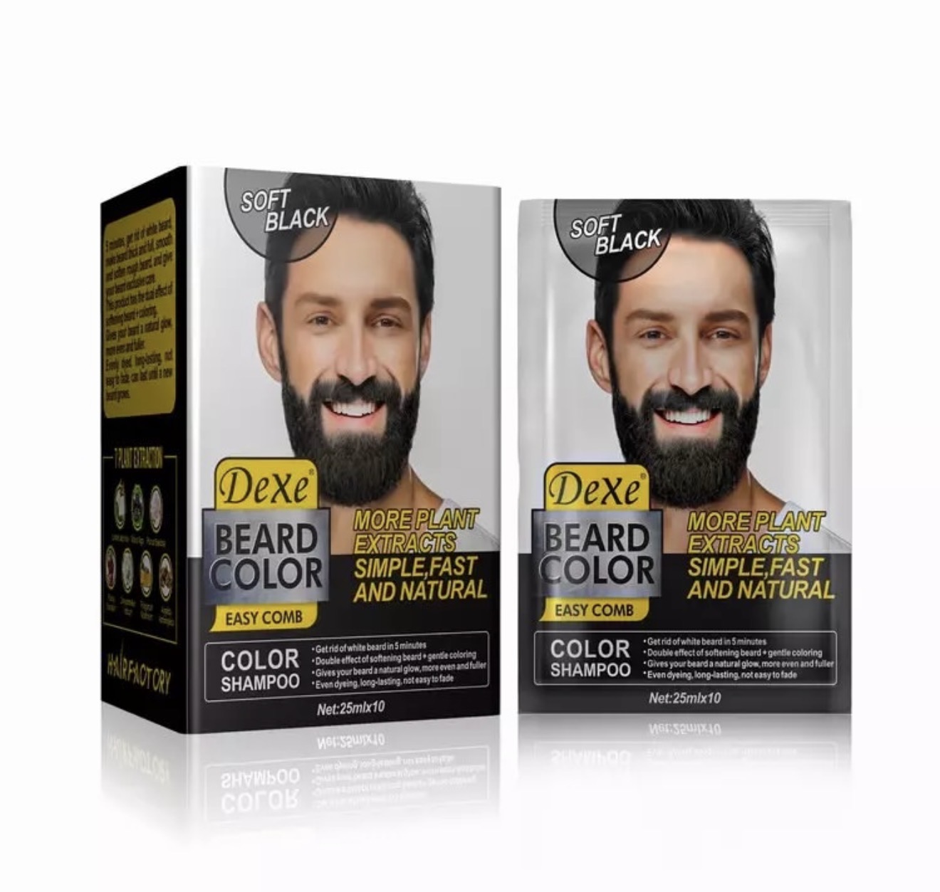 Dexe Dexe Beard Color Shampoo