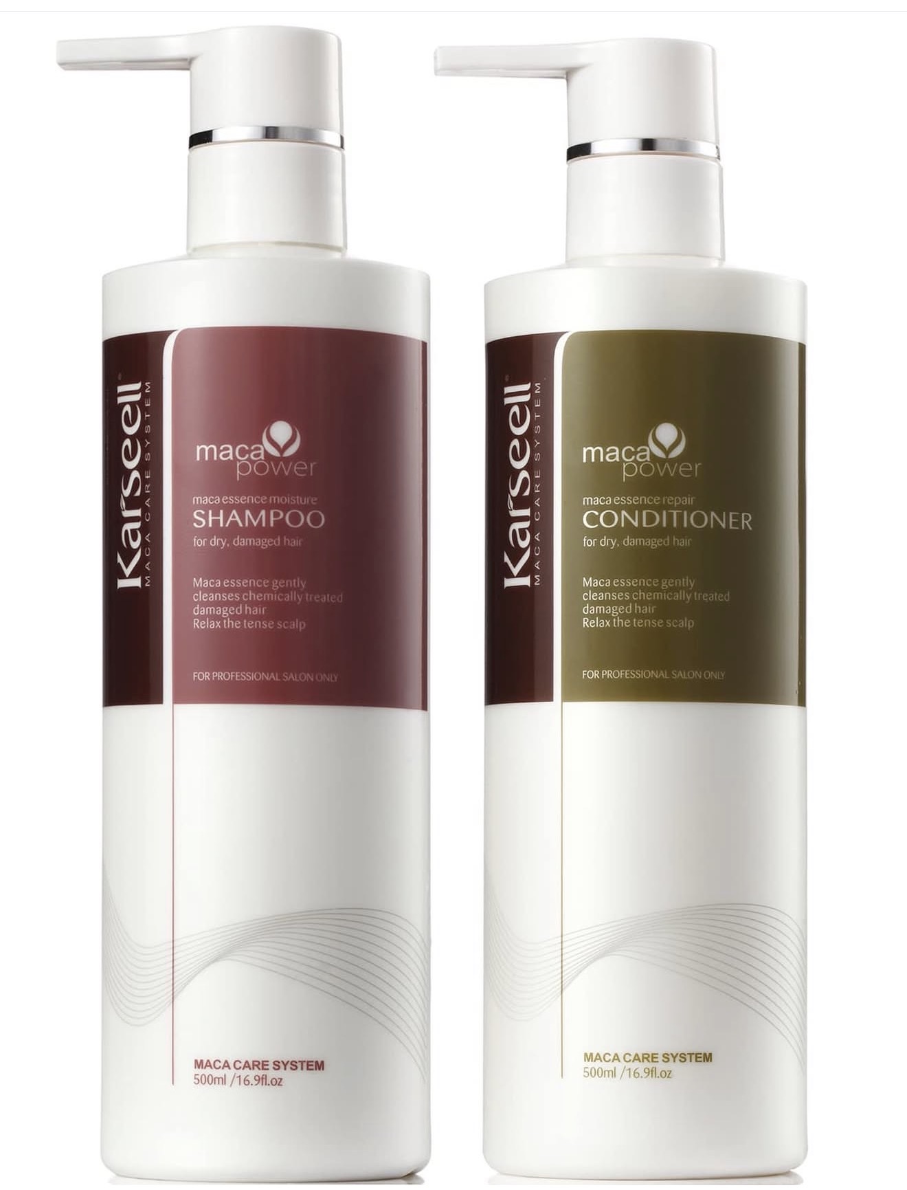 Karseell Maca Power Shampoo & Conditioner