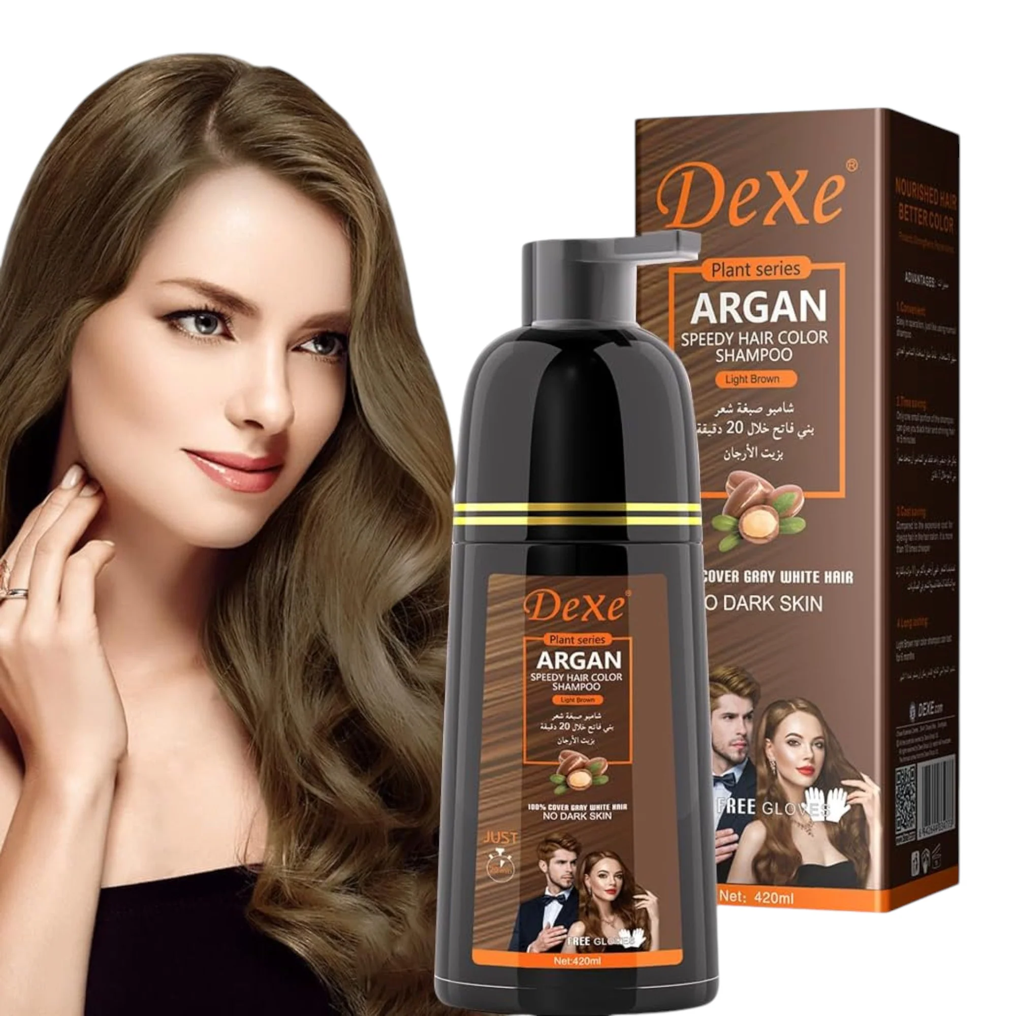 DeXe Argan Speedy Hair Color Shampoo — foto 2