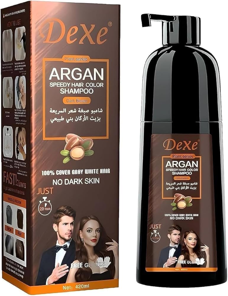 DeXe Argan Speedy Hair Color Shampoo — foto 4