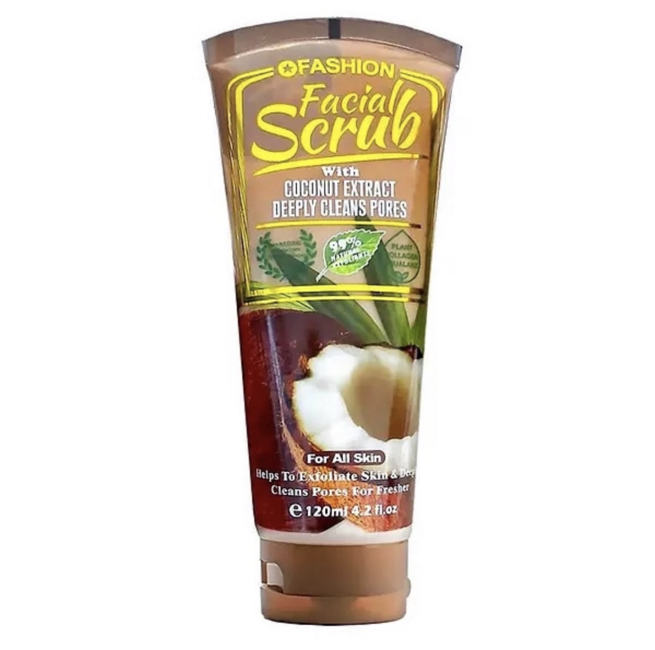 Fashion Facial Scrub me Coconut Extract