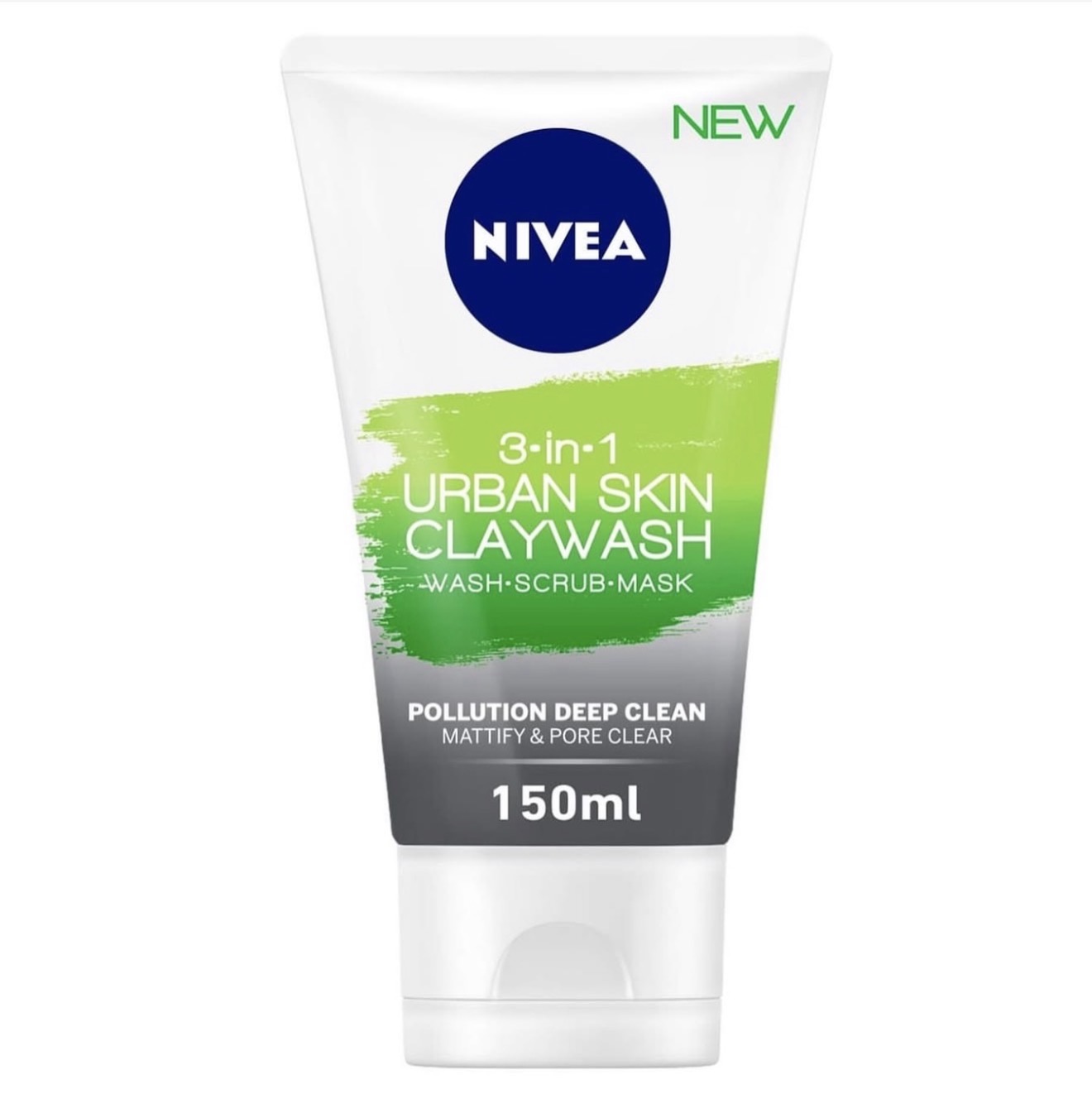 NIVEA 3 in 1 Urban Skin Clay Wash