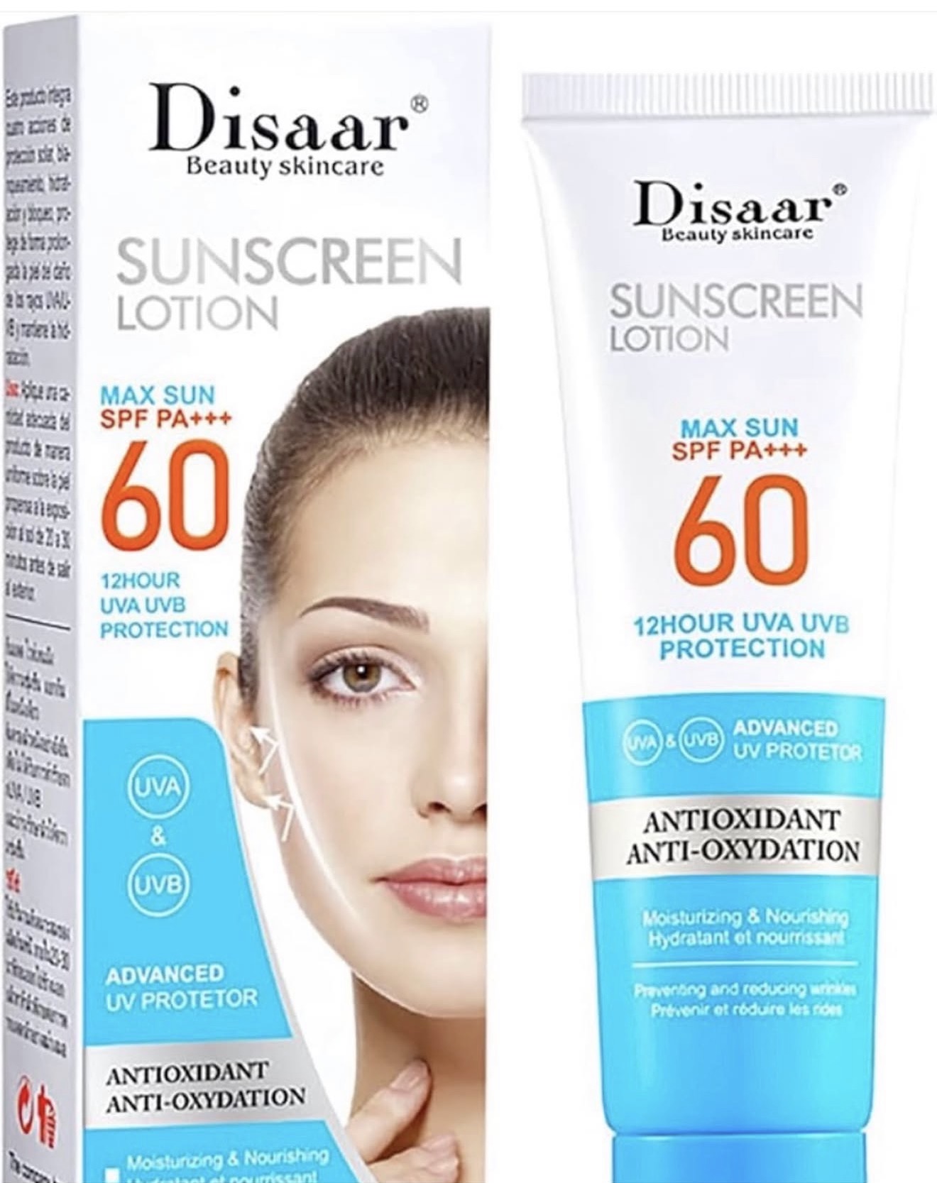 Disaar Sunscreen Lotion SPF 60 PA+++