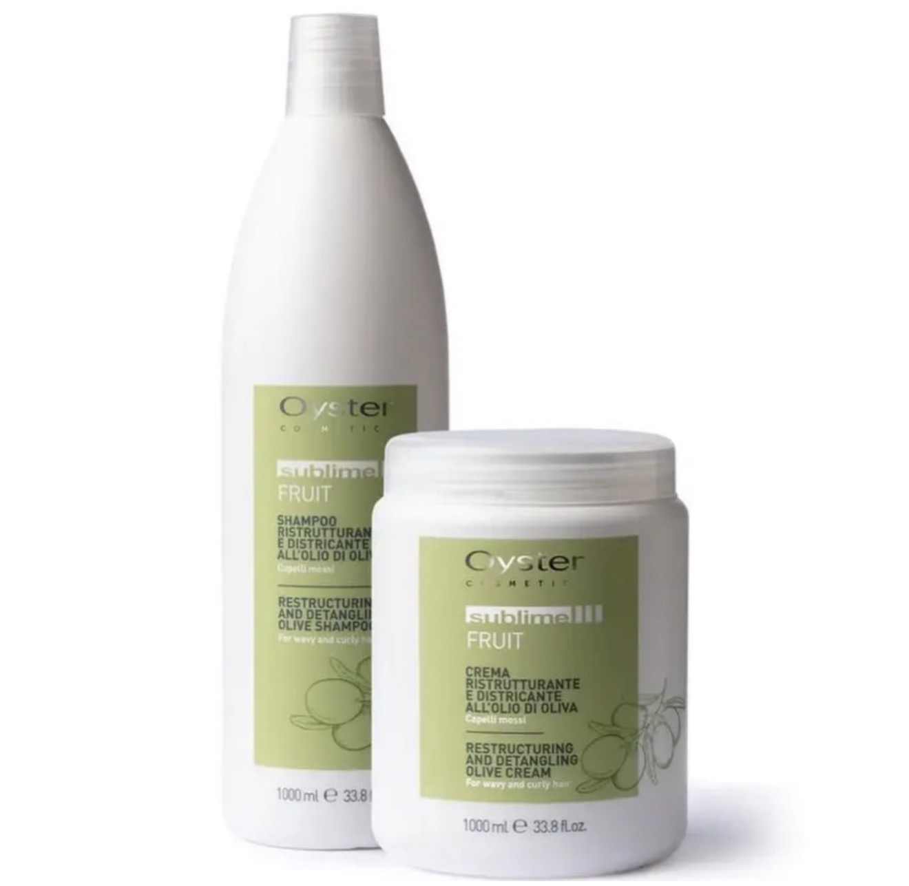 Oyster Sublime Fruit Olive Shampoo & Cream