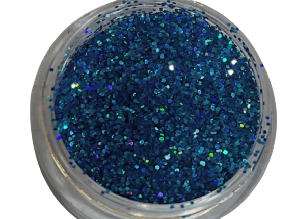 Glitter mix holografik për nail art — foto 11