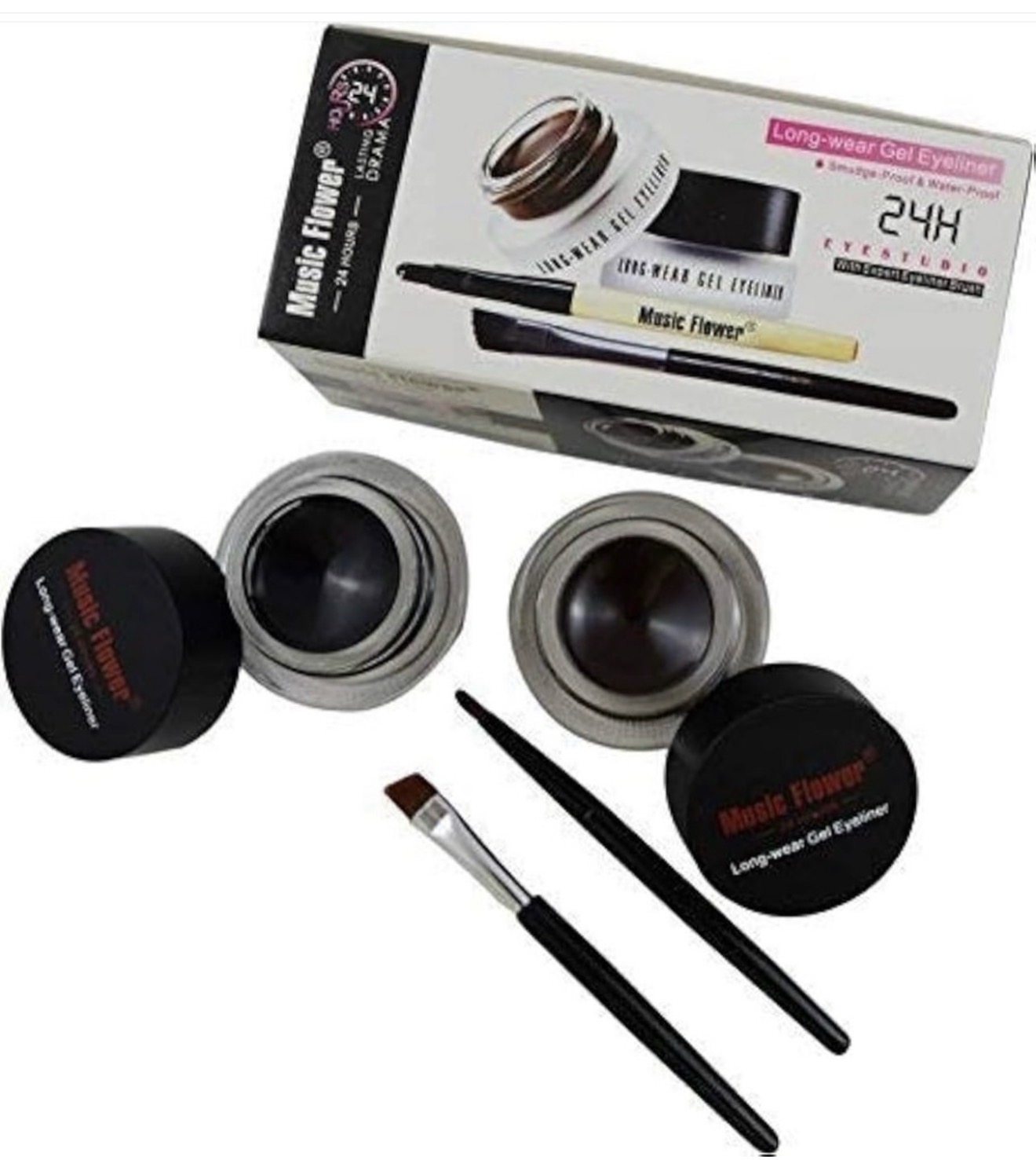 Music Flower 24H Gel Eyeliner