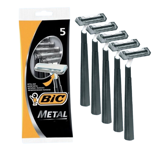 BIC Astor Disposable Razors – 2 Blades (5 copë)