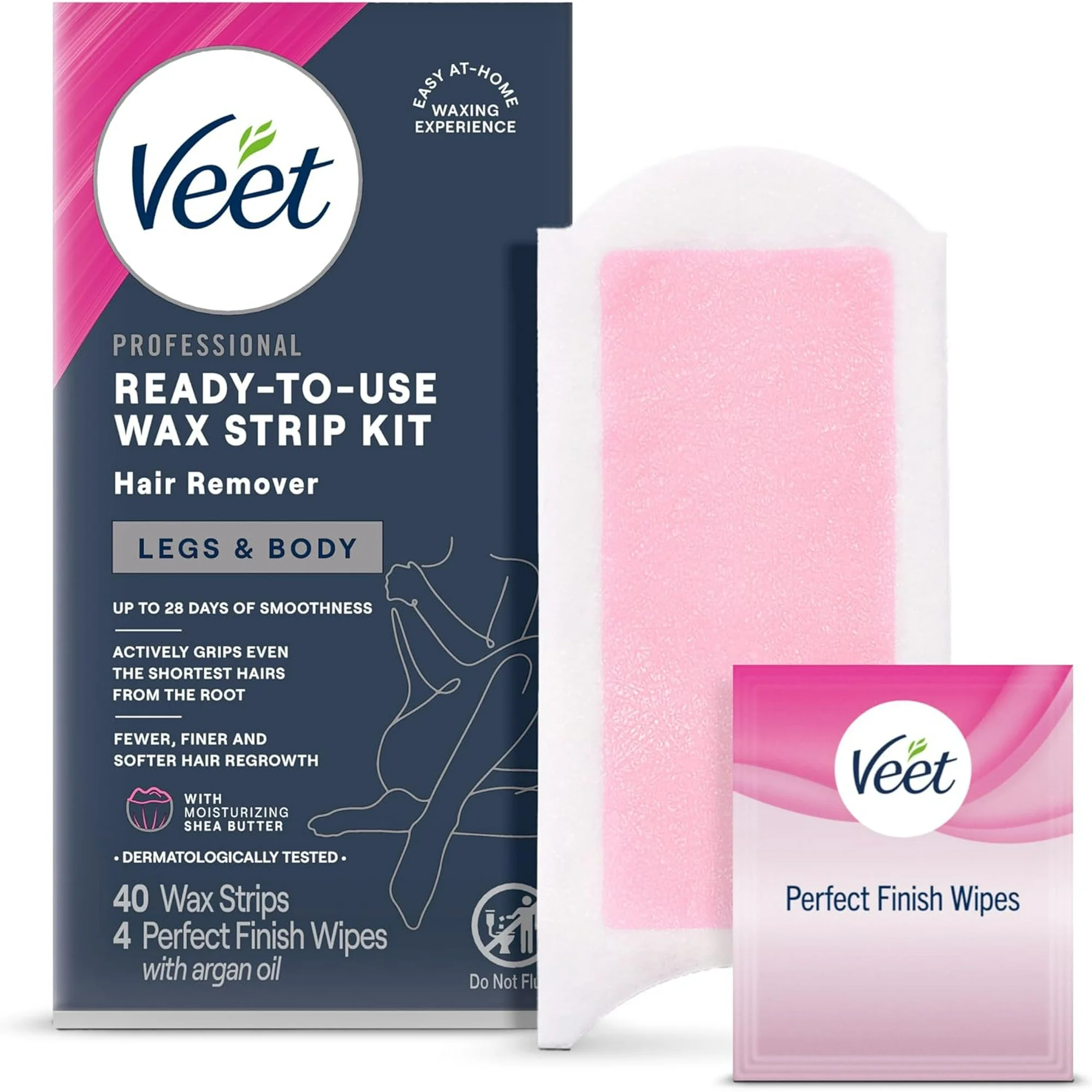 Veet Professional Wax Strips Body & Legs — foto 4