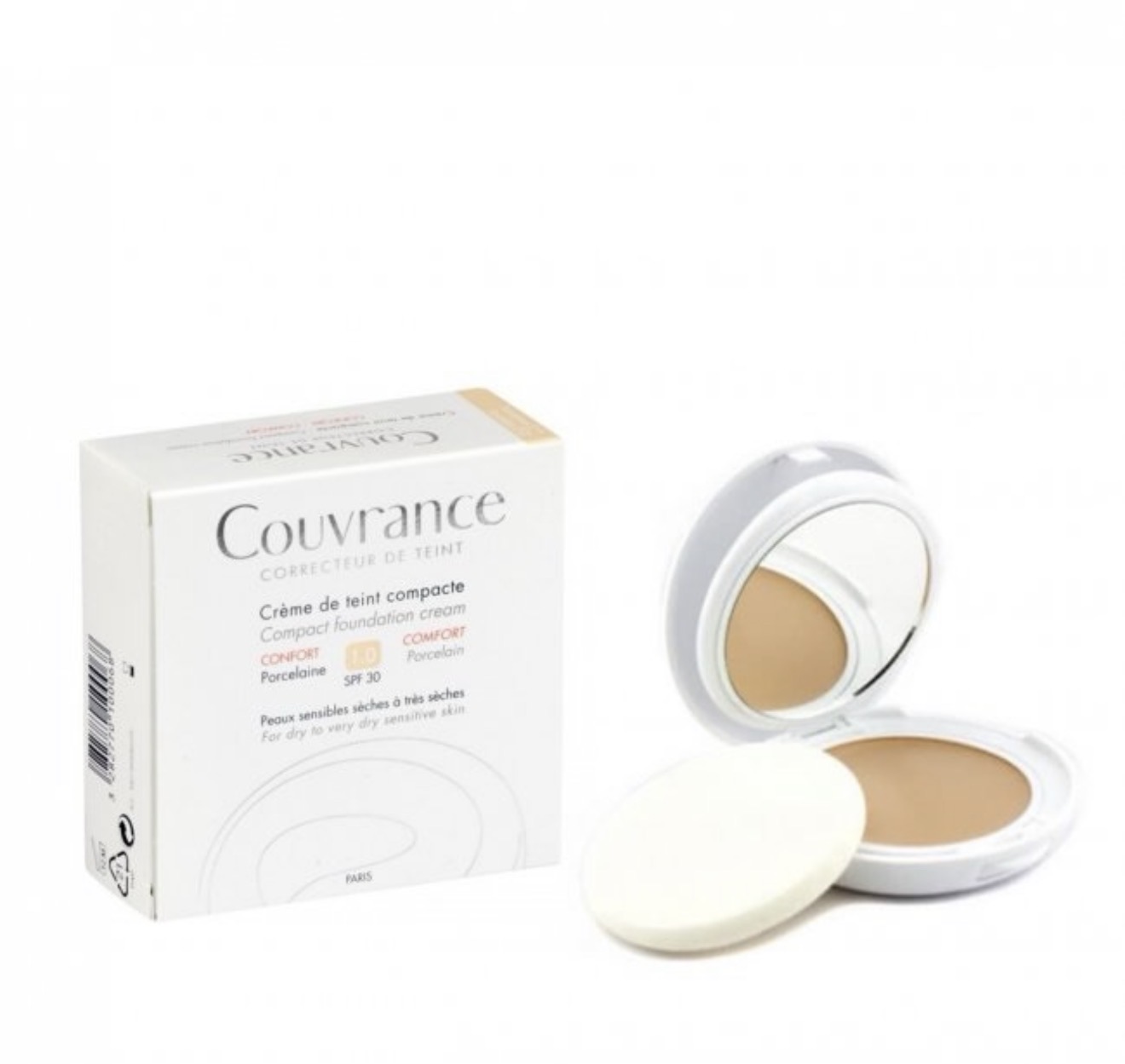 Avène Couvrance Compact Foundation Cream SPF 30 – Porcelain