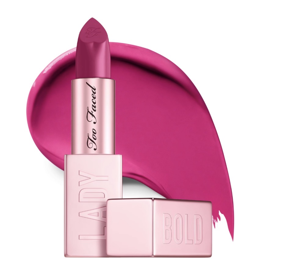 Too Faced Lady Bold Em-Power Cream Lipstick — foto 5