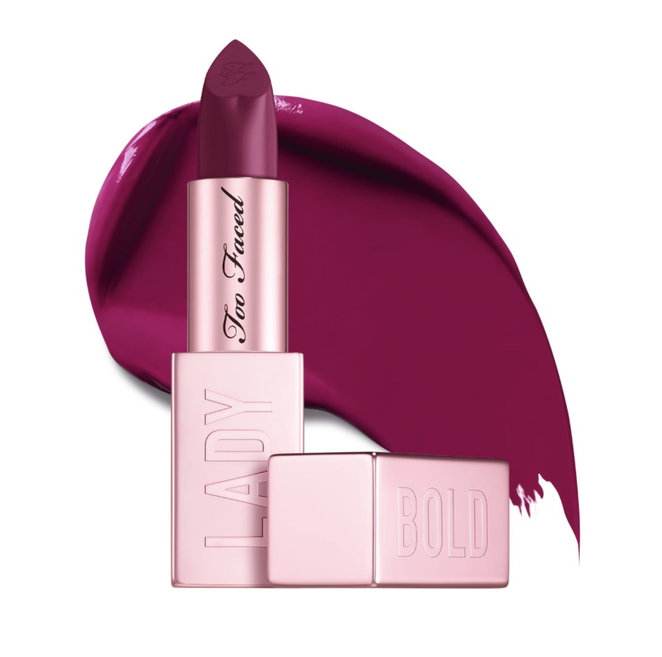 Too Faced Lady Bold Em-Power Cream Lipstick — foto 6