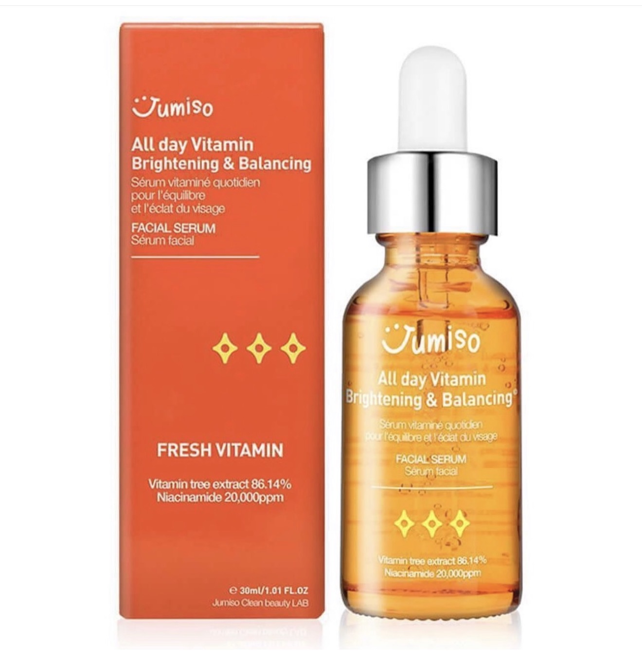 Jumiso All Day Vitamin Brightening & Balancing Facial Serum