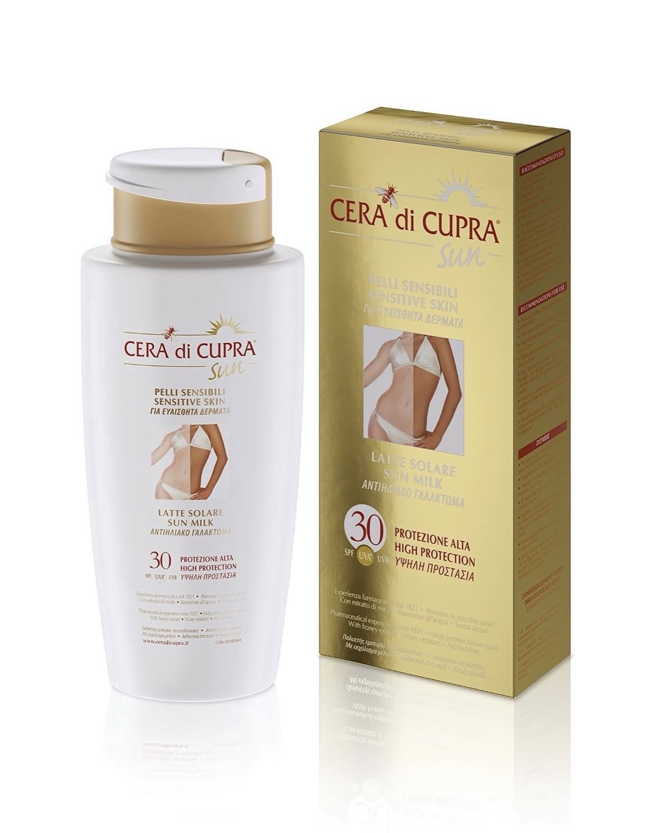 Cera di Cupra Sun Milk SPF 30 – Sensitive Skin
