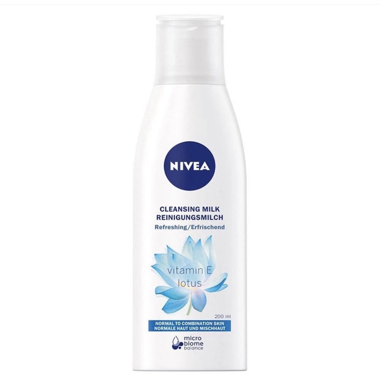 Nivea Cleansing Milk Refreshing – Vitamin E & Lotus