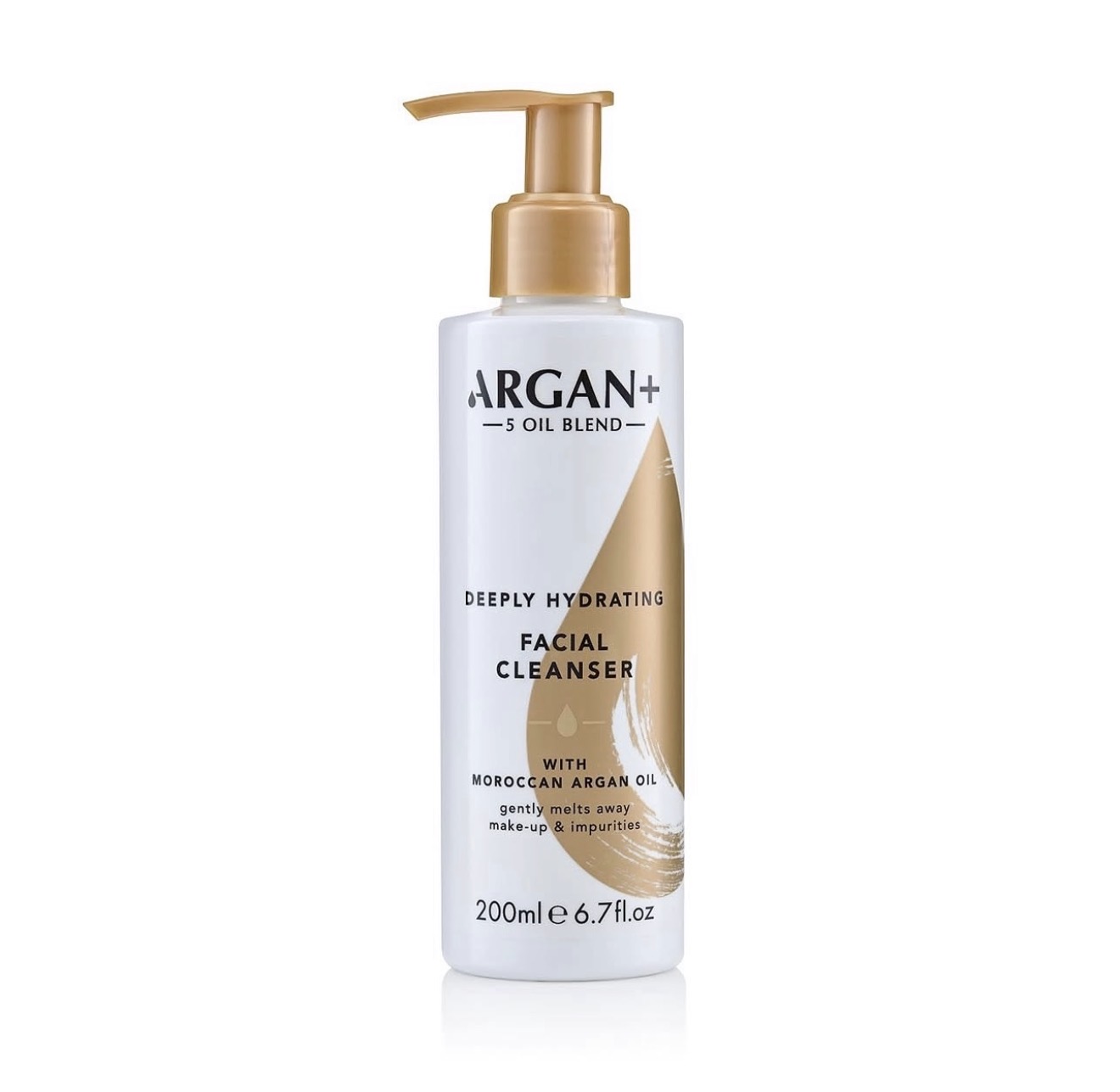 Argan+ 5 Oil Blend Deeply Hydrating Facial Cleanser