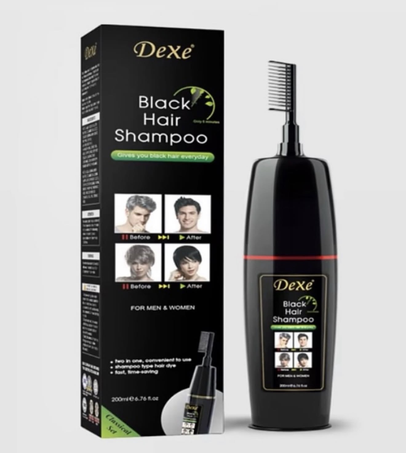 Dexe Black Hair Shampoo