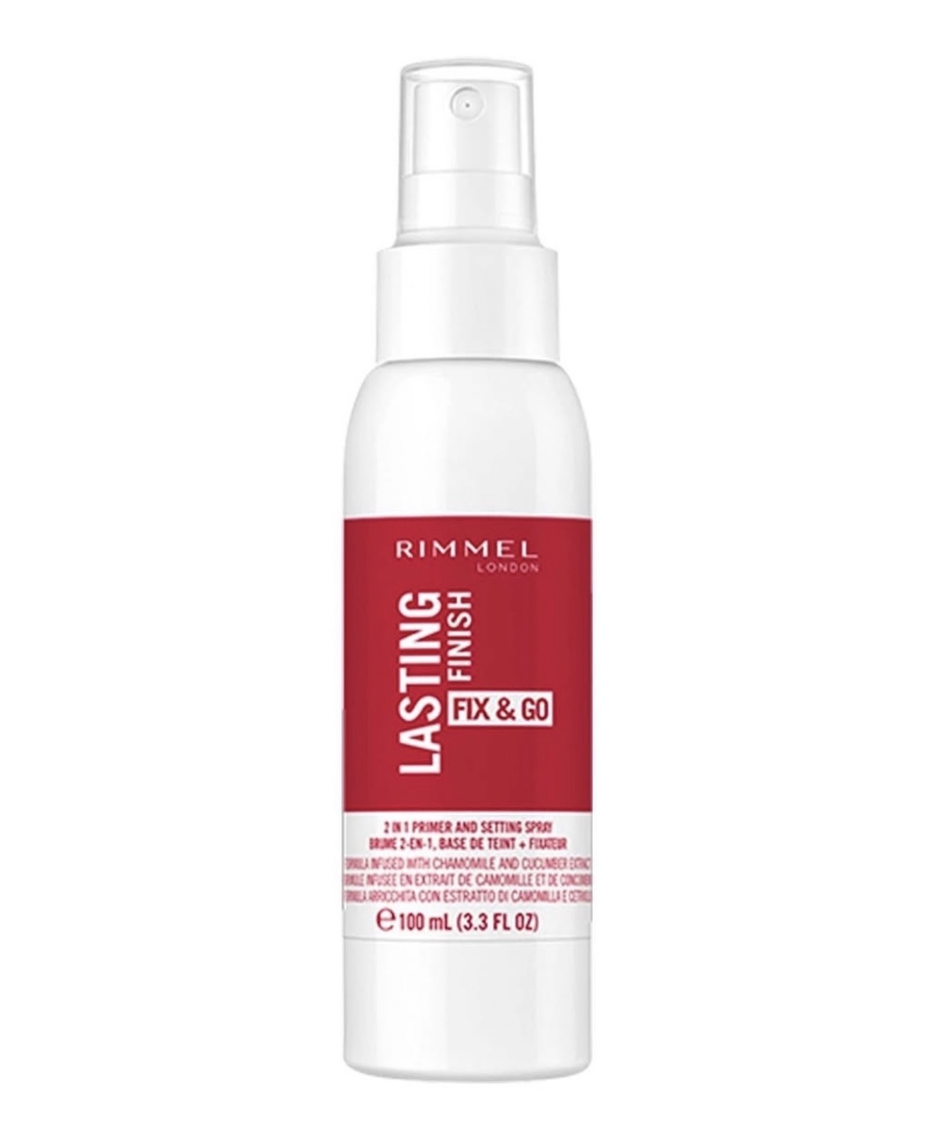 Rimmel London Lasting Finish Fix & Go 2-in-1 Primer & Setting Spray