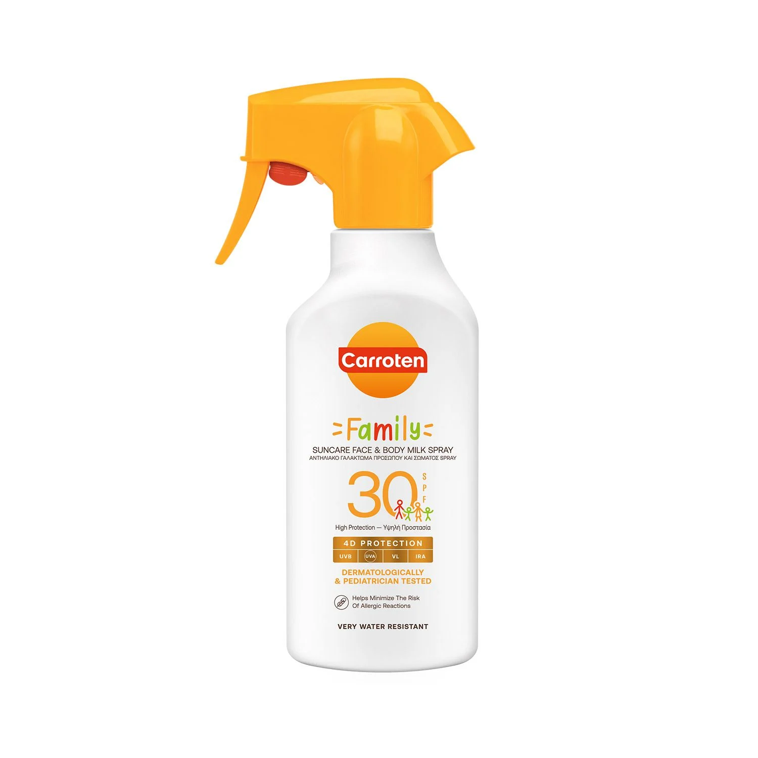 Carroten Family Suncare Face & Body Milk Spray SPF 30