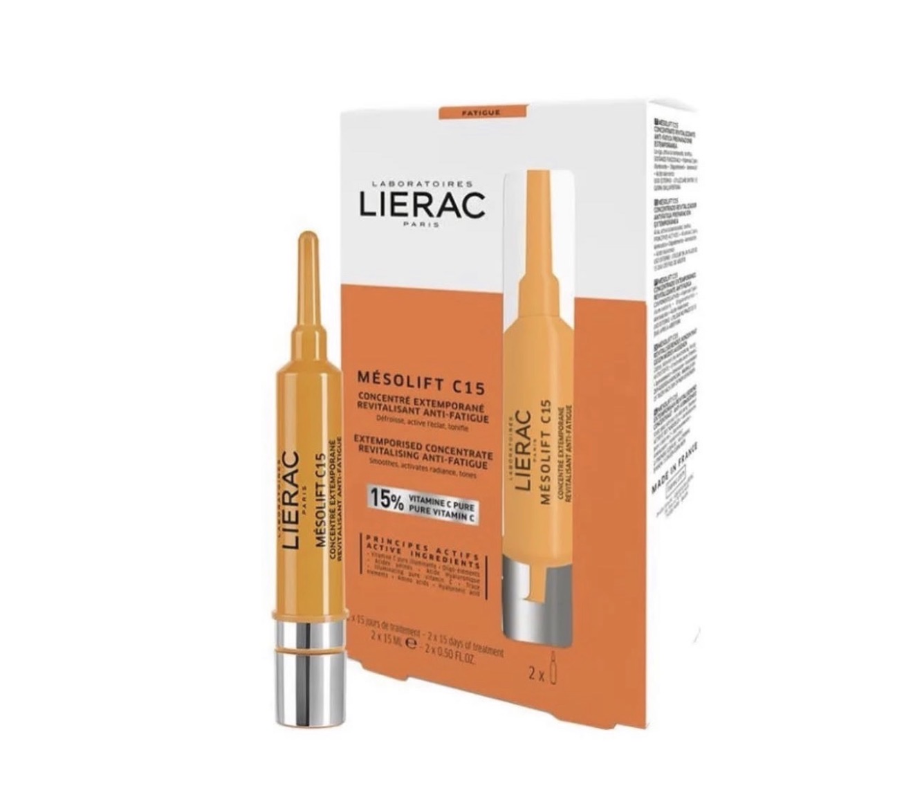 Lierac Mesolift C15 Revitalising Anti-Fatigue Concentrate